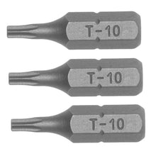 Load image into Gallery viewer, Teng Bit TX10 25mm Long 1/4" Hex Drive 3pcs
