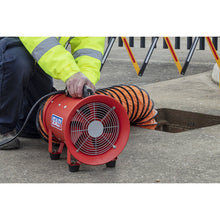 Load image into Gallery viewer, Sealey Portable Ventilator 200mm (8") x 5M Ducting
