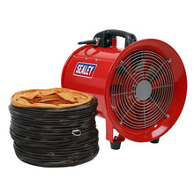Load image into Gallery viewer, Sealey Portable Ventilator 250mm (10") x 5M Ducting

