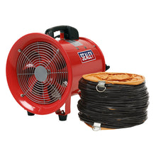 Load image into Gallery viewer, Sealey Portable Ventilator 250mm (10") x 5M Ducting
