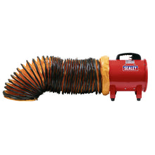 Load image into Gallery viewer, Sealey Portable Ventilator 300mm (12&quot;) x 5M Ducting
