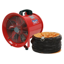 Load image into Gallery viewer, Sealey Portable Ventilator 300mm (12&quot;) x 5M Ducting
