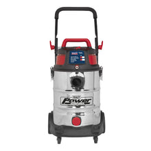 Load image into Gallery viewer, Sealey Valet Machine Wet &amp; Dry 30L Stainless Drum
