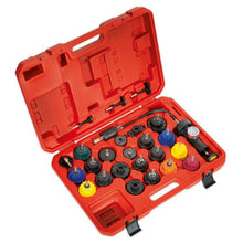 Load image into Gallery viewer, Sealey Cooling System Pressure Test Kit 25pc
