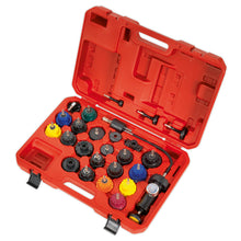 Load image into Gallery viewer, Sealey Cooling System Pressure Test Kit 25pc
