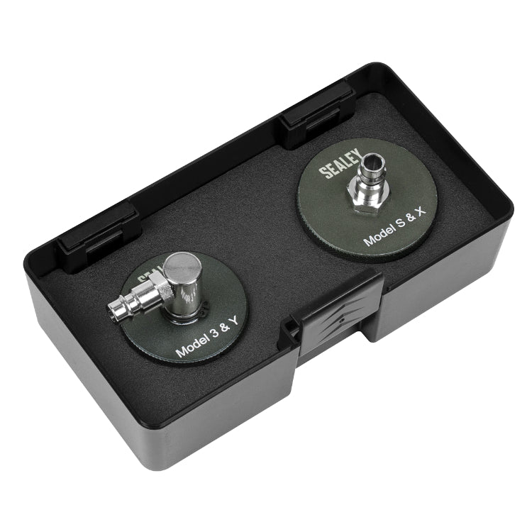 Sealey Tesla - Brake Pressure Bleeder Cap Set