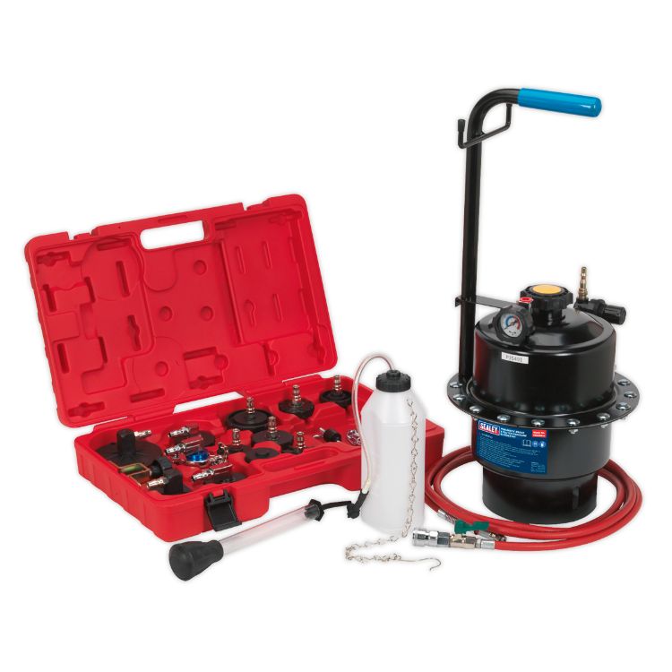 Sealey Pneumatic Brake & Clutch Pressure Bleeder Kit (VS0204)