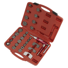 Load image into Gallery viewer, Sealey Air Operated Brake Piston Wind-Back Tool Kit 29pc
