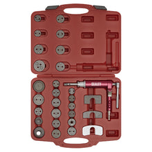 Load image into Gallery viewer, Sealey Air Operated Brake Piston Wind-Back Tool Kit 29pc
