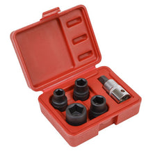 Load image into Gallery viewer, Sealey Brake Caliper Socket Set 5pc 1/2&quot; Drive
