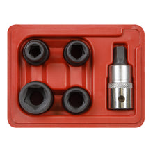 Load image into Gallery viewer, Sealey Brake Caliper Socket Set 5pc 1/2&quot; Drive
