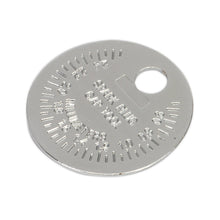 Load image into Gallery viewer, Sealey Spark Plug Gapper Circular Ramp Type 0.6-2.4mm (0.020&quot; to 0.100&quot;)
