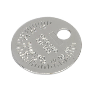 Sealey Spark Plug Gapper Circular Ramp Type 0.6-2.4mm (0.020" to 0.100")