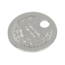 Load image into Gallery viewer, Sealey Spark Plug Gapper Circular Ramp Type 0.6-2.4mm (0.020&quot; to 0.100&quot;)
