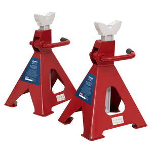 Sealey Axle Stands (Pair) 6 Tonne Capacity per Stand Ratchet Type
