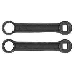 Sealey Mercedes Benz Engine Mount Spanner 16 & 17mm 2pc