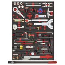 Load image into Gallery viewer, Sealey Diesel &amp; Petrol Master Timing Tool Kit 59pc VAG - Belt/Chain Drive
