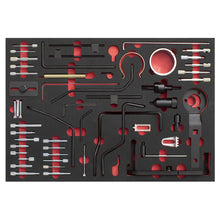Load image into Gallery viewer, Sealey Diesel &amp; Petrol Master Timing Tool Kit 48pc - for PSA - Belt/Chain Drive
