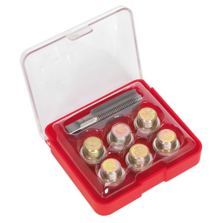 Sealey Oil Drain Plug Thread Repair Set - M17