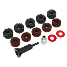 Load image into Gallery viewer, Sealey Stud Hub Cleaner 14pc
