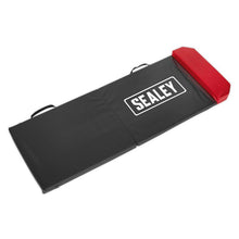 Load image into Gallery viewer, Sealey Folding Mechanic's Work Mat with Headrest 35mm

