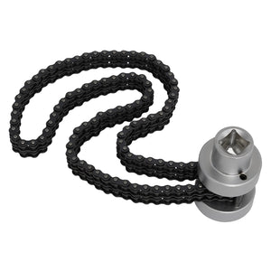 Sealey Oil Filter Chain Wrench 60-115mm 1/2" Drive