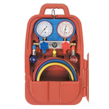 Load image into Gallery viewer, Sealey Air Conditioning System Manifold, Sight Glass
