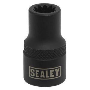 Sealey Brake Caliper Socket 3/8" Drive 8mm - 11-Point Profile