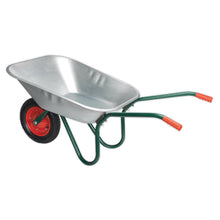 Load image into Gallery viewer, Sealey Wheelbarrow 65L Galvanized
