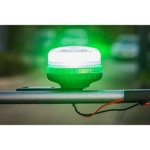 Load image into Gallery viewer, Sealey Warning Beacon SMD LED 12/24V 12mm Bolt Fixing - Green
