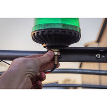 Load image into Gallery viewer, Sealey Warning Beacon SMD LED 12/24V 12mm Bolt Fixing - Green

