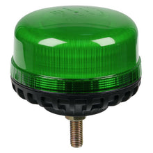 Load image into Gallery viewer, Sealey Warning Beacon SMD LED 12/24V 12mm Bolt Fixing - Green

