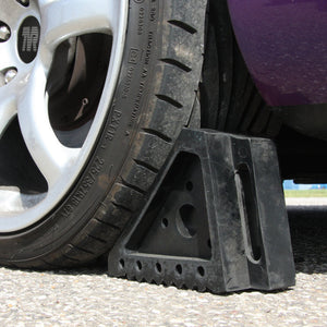 Sealey Rubber Wheel Chocks - Pair (WC01)