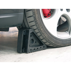 Sealey Rubber Wheel Chocks - Pair (WC01)
