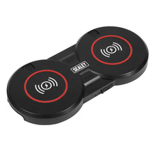Load image into Gallery viewer, Sealey Inspection Light 5W COB &amp; 1W SMD LED (x2) &amp; Double Wireless Charging Base
