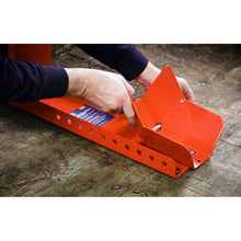 Load image into Gallery viewer, Sealey Motorcycle Roll-in Wheel Clamp - Bolt Down

