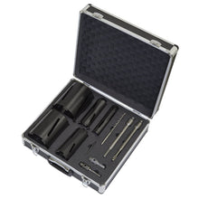 Load image into Gallery viewer, Sealey Diamond 5 Core Kit (38, 52 ,65, 117, 127mm Cores, Adaptors)

