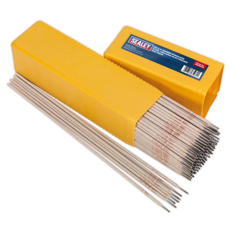 Sealey Welding Electrodes Stainless Steel 2.5mm x 300mm (12