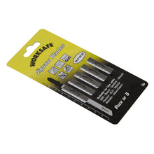 Load image into Gallery viewer, Sealey Jigsaw Blade 75mm - Wood &amp; Plastics  10tpi - Pack of 5 (WJT101B)

