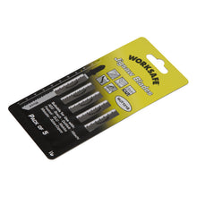 Load image into Gallery viewer, Sealey Jigsaw Blade 75mm - Wood &amp; Plastics  10tpi - Pack of 5 (WJT101B)
