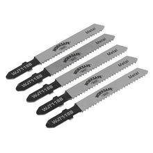 Load image into Gallery viewer, Sealey Jigsaw Blade 55mm - Metal 12tpi - Pack of 5 (WJT118B)
