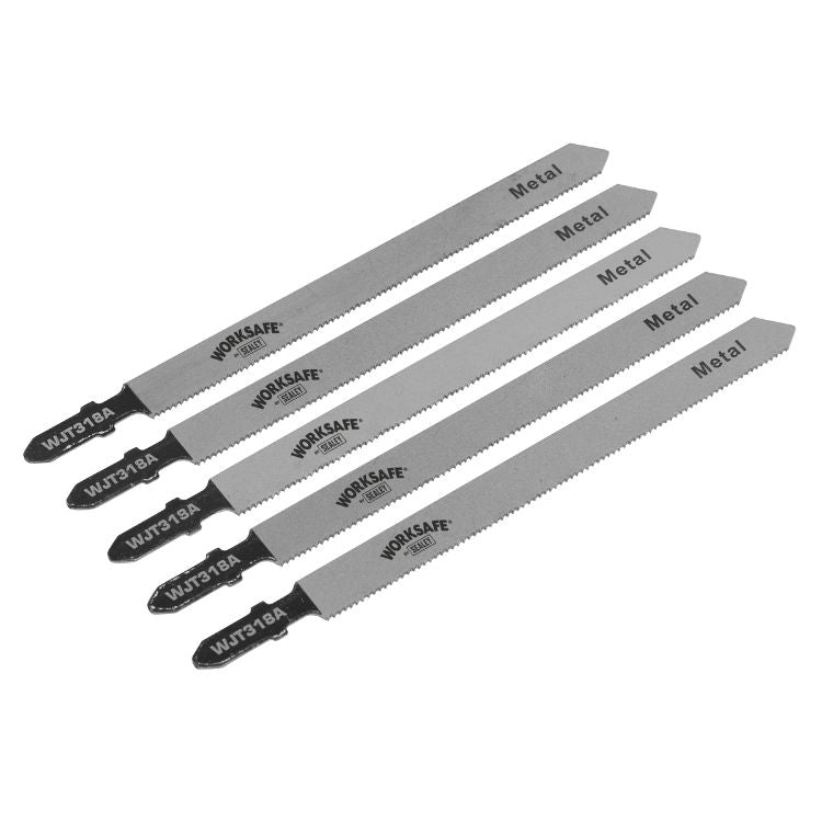 Sealey Jigsaw Blade 105mm - Metal 21tpi - Pack of 5