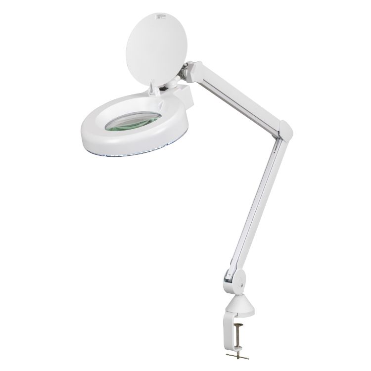 Sealey Bench Mounting Magnifying Worklight 48 SMD LED - 230V