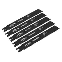 Load image into Gallery viewer, Sealey Pipe Saw Blade 200 x 25 x 1.7mm 8tpi - Pack of 5
