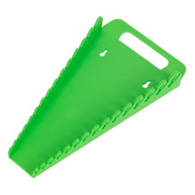 Load image into Gallery viewer, Sealey Spanner Rack Capacity 15 Spanners (TPR) - Hi-Vis Green (Premier)
