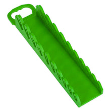 Load image into Gallery viewer, Sealey Spanner Rack Capacity 10 Stubby Spanners - Hi-Vis Green (Premier)
