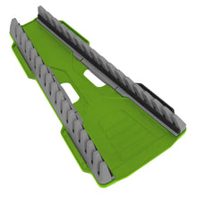 Load image into Gallery viewer, Sealey Reversible Spanner Rack 16pc - Hi-Vis Green (Premier)
