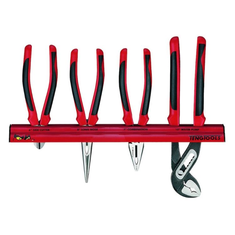 Teng Plier Set 4pcs Wall Rack