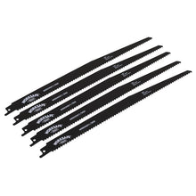 Load image into Gallery viewer, Sealey Reciprocating Saw Blade 300mm (12&quot;) 6tpi - Pack of 5

