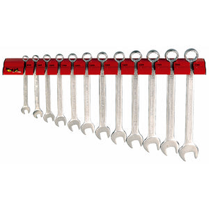 Teng Combination Spanner Set MM 12pcs Wall Rack